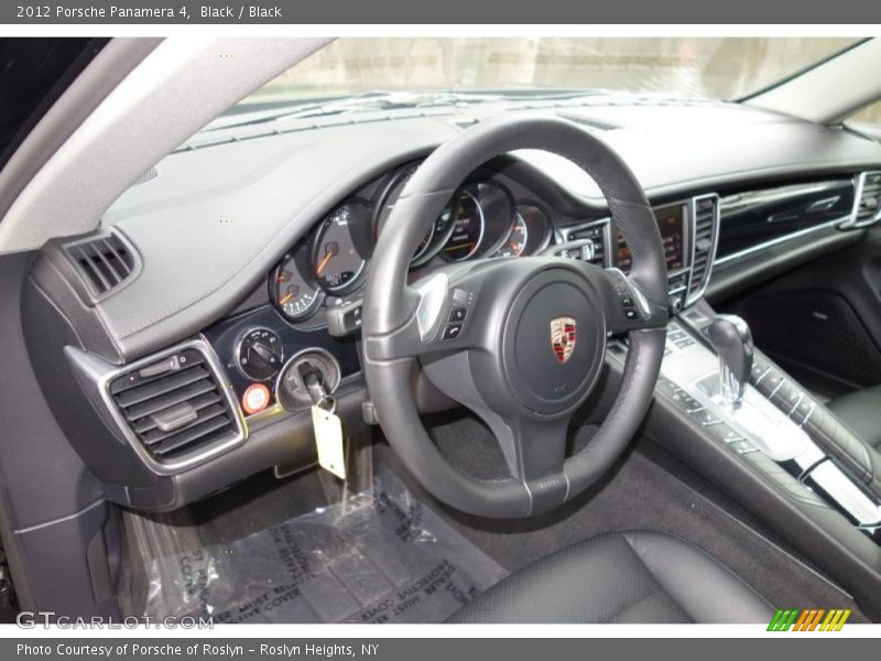 Black / Black 2012 Porsche Panamera 4