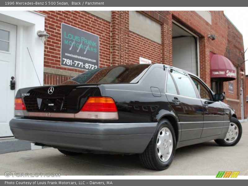 Black / Parchment 1996 Mercedes-Benz S 500 Sedan