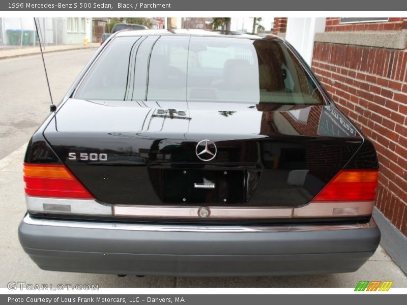 1996 S 500 Sedan Black