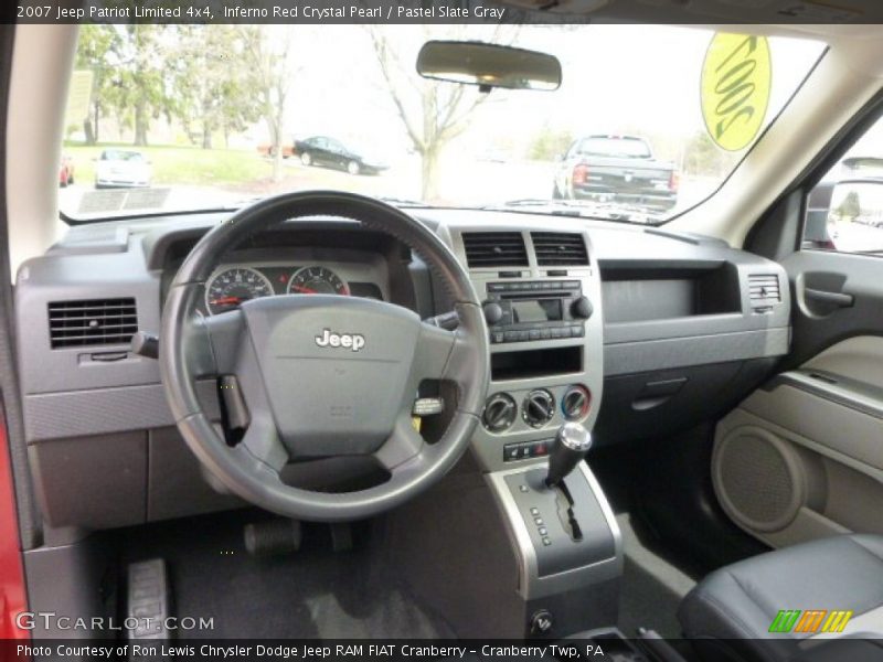 Inferno Red Crystal Pearl / Pastel Slate Gray 2007 Jeep Patriot Limited 4x4