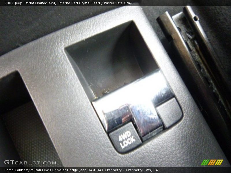 Inferno Red Crystal Pearl / Pastel Slate Gray 2007 Jeep Patriot Limited 4x4