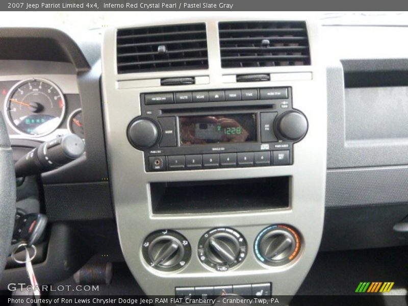 Inferno Red Crystal Pearl / Pastel Slate Gray 2007 Jeep Patriot Limited 4x4