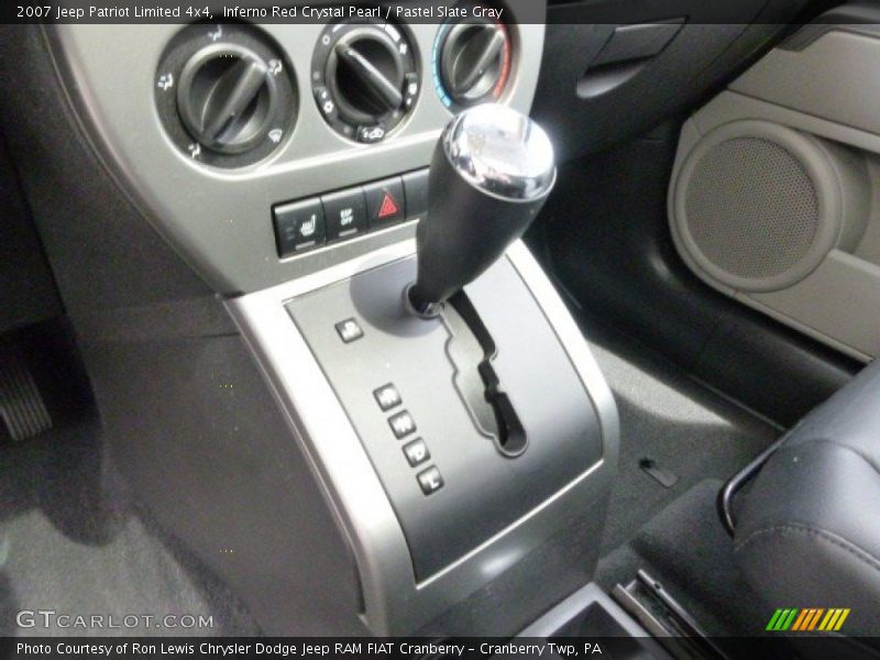 Inferno Red Crystal Pearl / Pastel Slate Gray 2007 Jeep Patriot Limited 4x4
