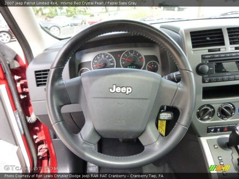 Inferno Red Crystal Pearl / Pastel Slate Gray 2007 Jeep Patriot Limited 4x4