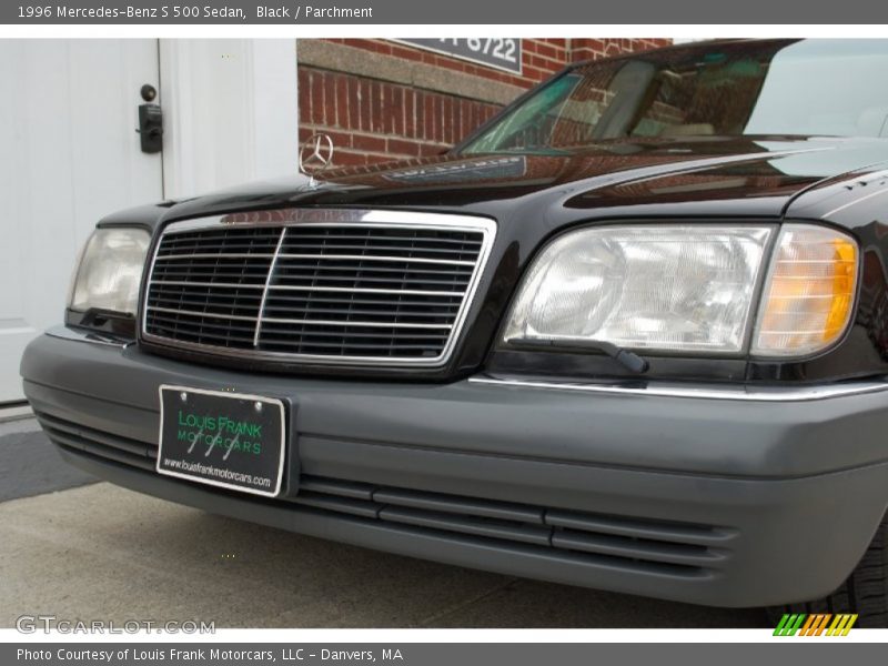 Black / Parchment 1996 Mercedes-Benz S 500 Sedan