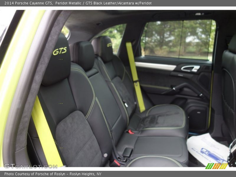 Rear Seat of 2014 Cayenne GTS