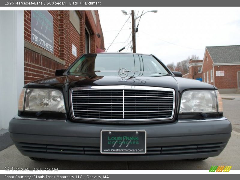 Black / Parchment 1996 Mercedes-Benz S 500 Sedan