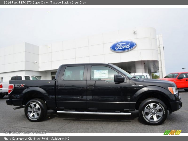 Tuxedo Black / Steel Grey 2014 Ford F150 STX SuperCrew