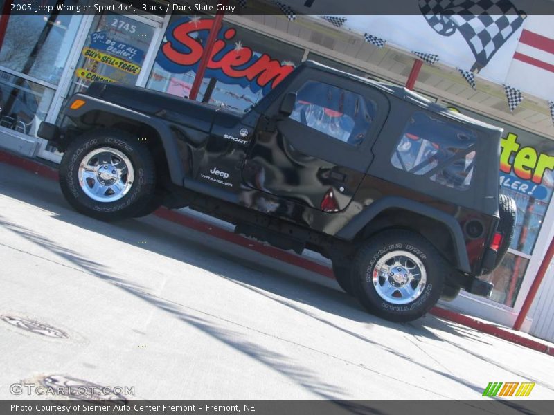 Black / Dark Slate Gray 2005 Jeep Wrangler Sport 4x4