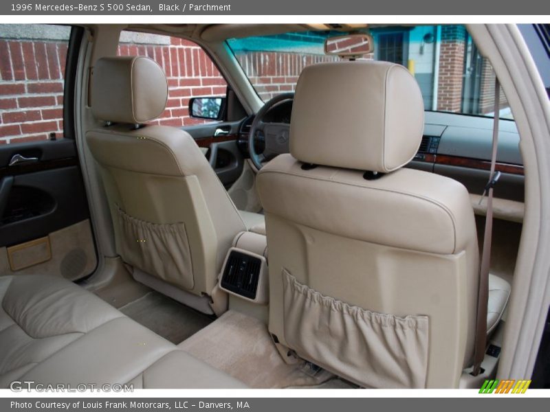 Black / Parchment 1996 Mercedes-Benz S 500 Sedan