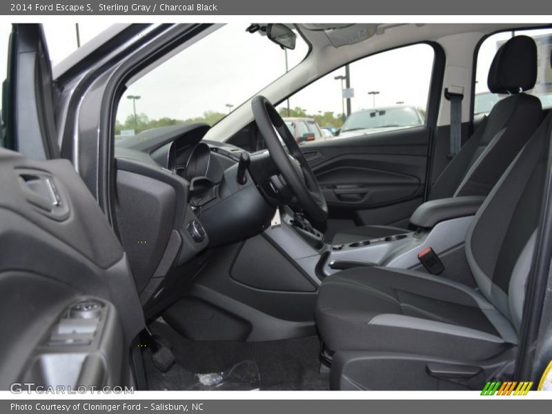 Sterling Gray / Charcoal Black 2014 Ford Escape S