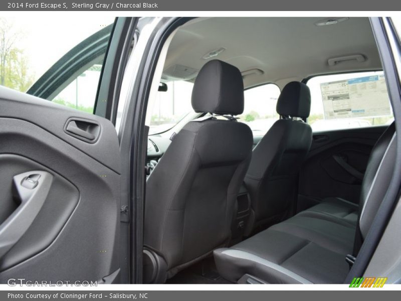 Sterling Gray / Charcoal Black 2014 Ford Escape S