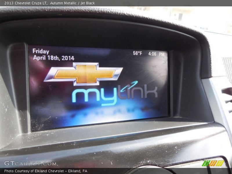 Autumn Metallic / Jet Black 2013 Chevrolet Cruze LT