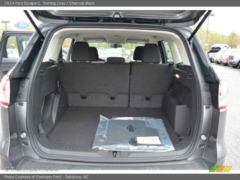 Sterling Gray / Charcoal Black 2014 Ford Escape S