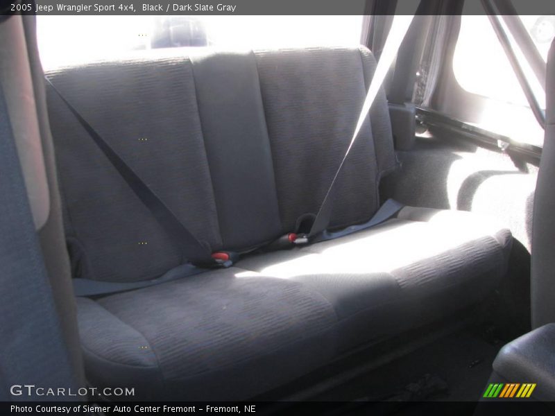 Black / Dark Slate Gray 2005 Jeep Wrangler Sport 4x4