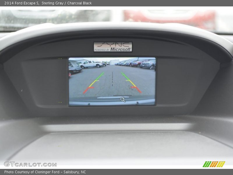 Sterling Gray / Charcoal Black 2014 Ford Escape S
