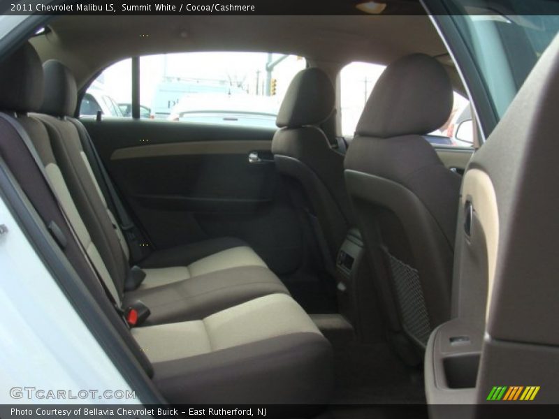 Summit White / Cocoa/Cashmere 2011 Chevrolet Malibu LS