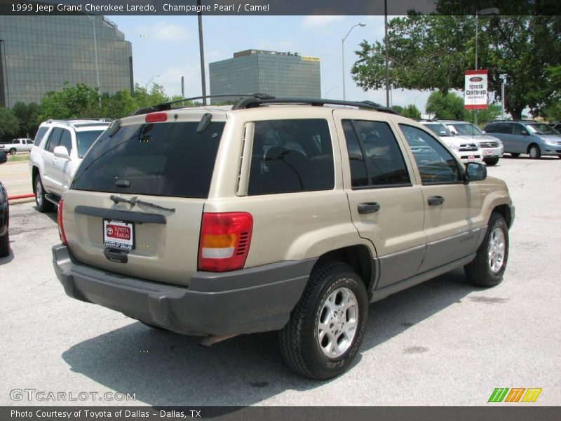 Champagne Pearl / Camel 1999 Jeep Grand Cherokee Laredo