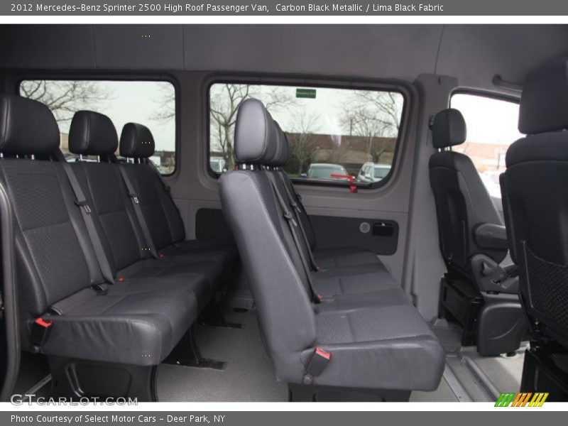 Carbon Black Metallic / Lima Black Fabric 2012 Mercedes-Benz Sprinter 2500 High Roof Passenger Van