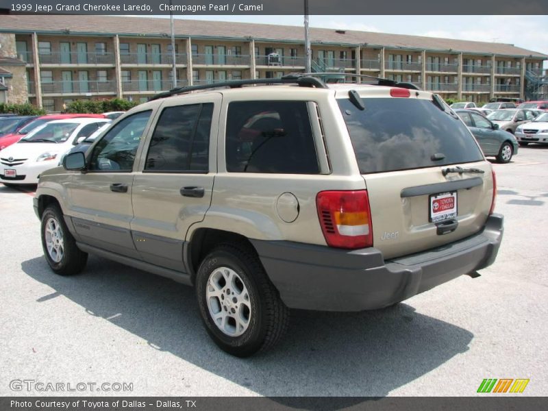 Champagne Pearl / Camel 1999 Jeep Grand Cherokee Laredo