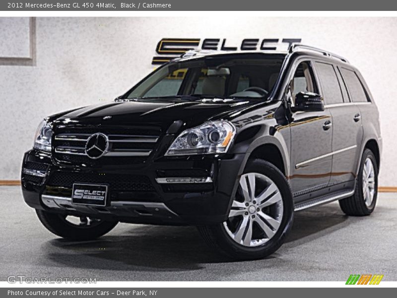 Black / Cashmere 2012 Mercedes-Benz GL 450 4Matic