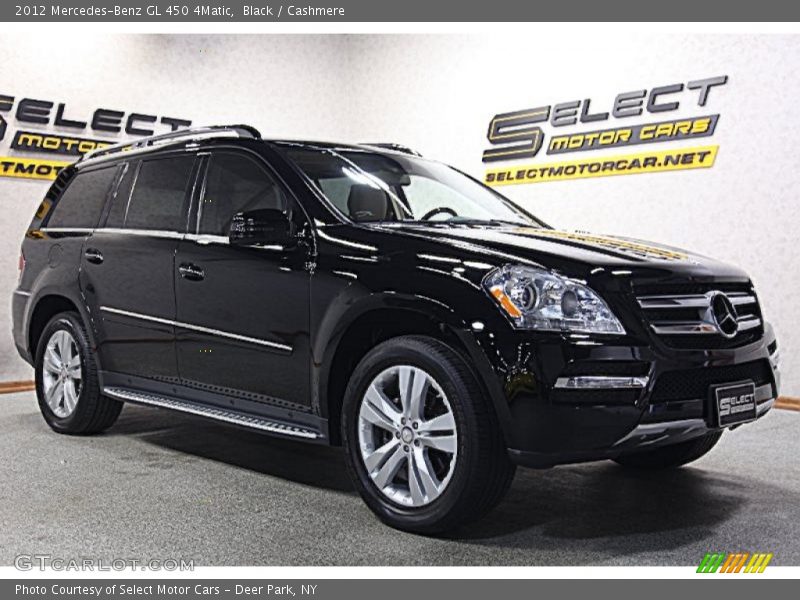 Black / Cashmere 2012 Mercedes-Benz GL 450 4Matic