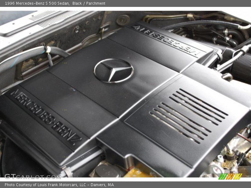 Black / Parchment 1996 Mercedes-Benz S 500 Sedan