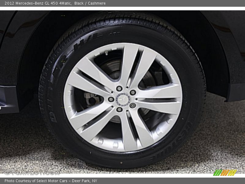 Black / Cashmere 2012 Mercedes-Benz GL 450 4Matic