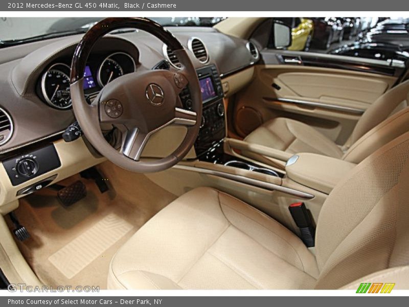 Black / Cashmere 2012 Mercedes-Benz GL 450 4Matic