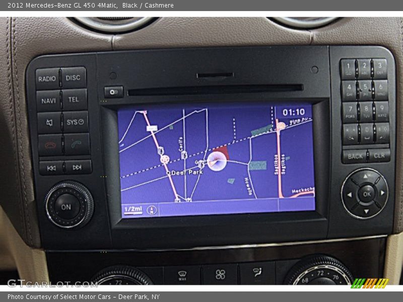 Black / Cashmere 2012 Mercedes-Benz GL 450 4Matic