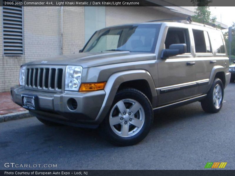 Light Khaki Metallic / Dark Khaki/Light Graystone 2006 Jeep Commander 4x4
