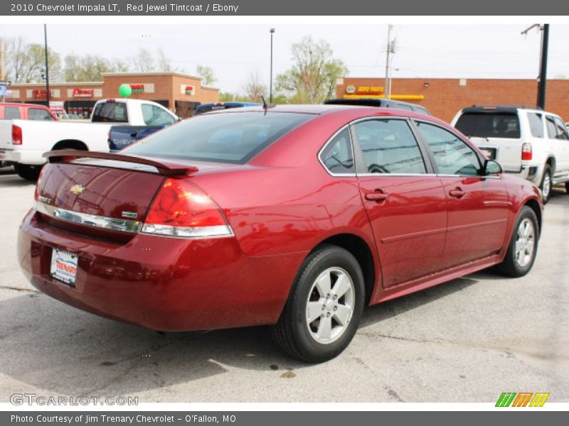 Red Jewel Tintcoat / Ebony 2010 Chevrolet Impala LT