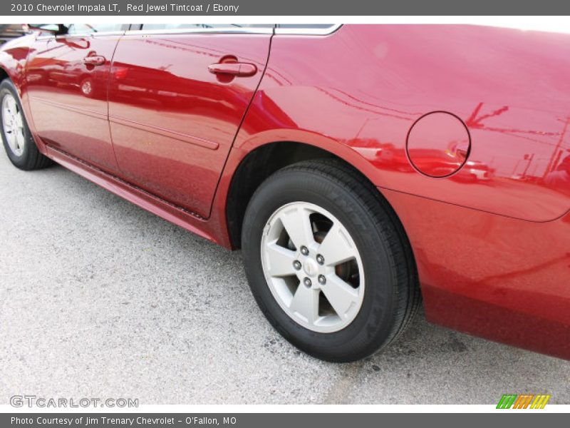 Red Jewel Tintcoat / Ebony 2010 Chevrolet Impala LT