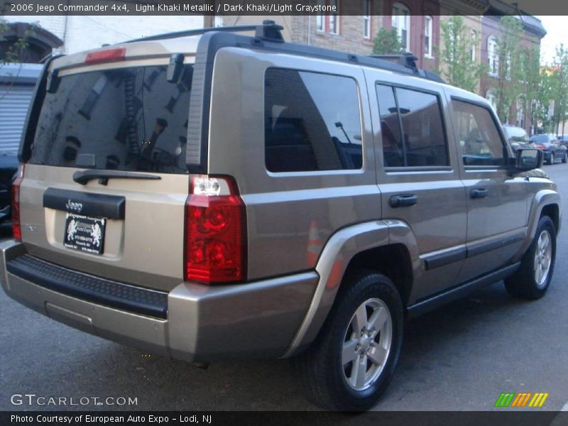 Light Khaki Metallic / Dark Khaki/Light Graystone 2006 Jeep Commander 4x4