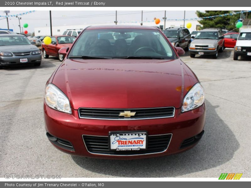 Red Jewel Tintcoat / Ebony 2010 Chevrolet Impala LT