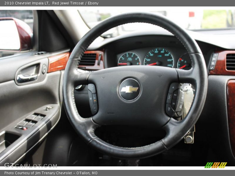 Red Jewel Tintcoat / Ebony 2010 Chevrolet Impala LT