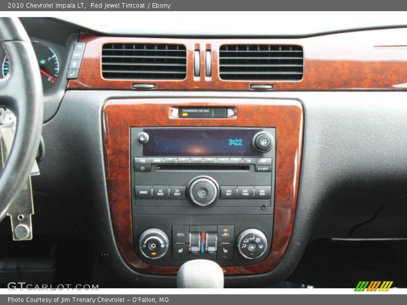 Red Jewel Tintcoat / Ebony 2010 Chevrolet Impala LT