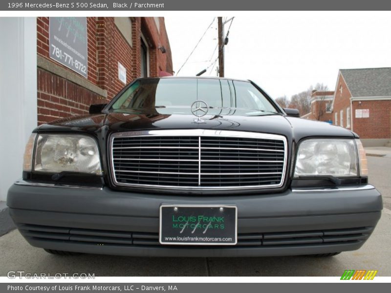 Black / Parchment 1996 Mercedes-Benz S 500 Sedan