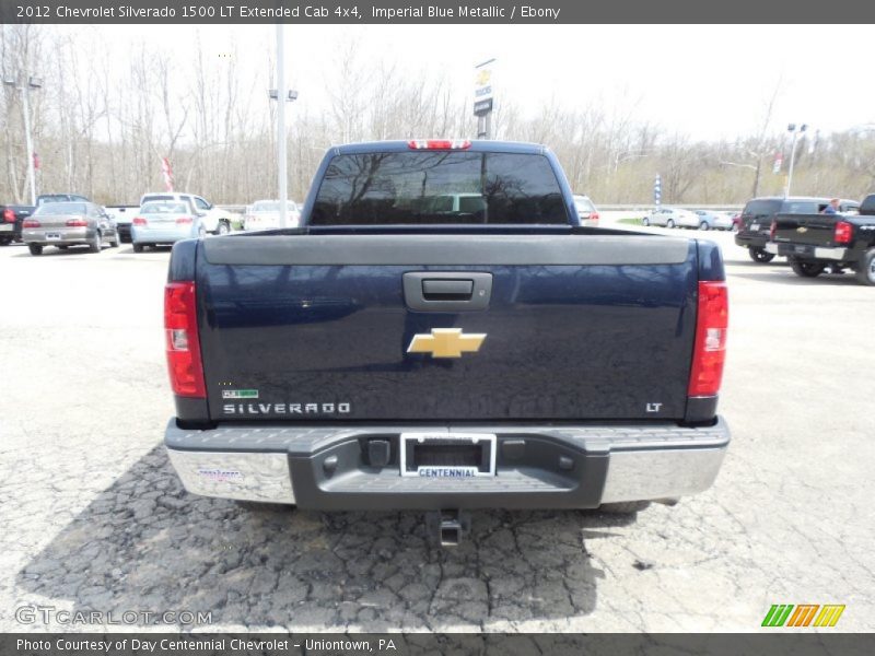 Imperial Blue Metallic / Ebony 2012 Chevrolet Silverado 1500 LT Extended Cab 4x4