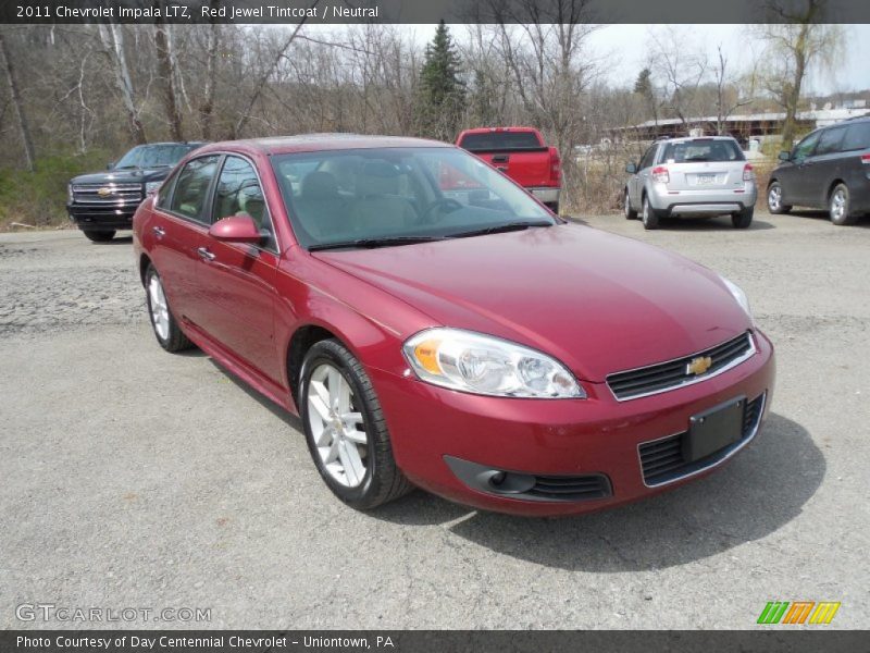 Red Jewel Tintcoat / Neutral 2011 Chevrolet Impala LTZ