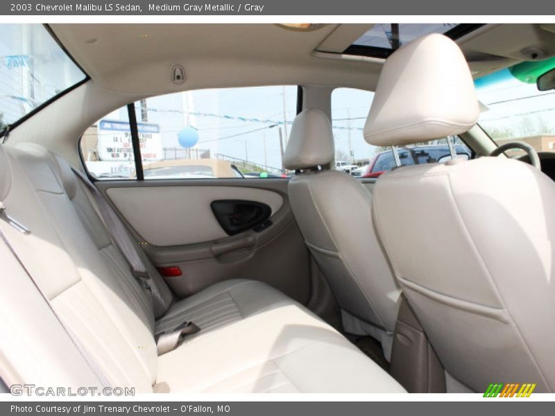 Medium Gray Metallic / Gray 2003 Chevrolet Malibu LS Sedan