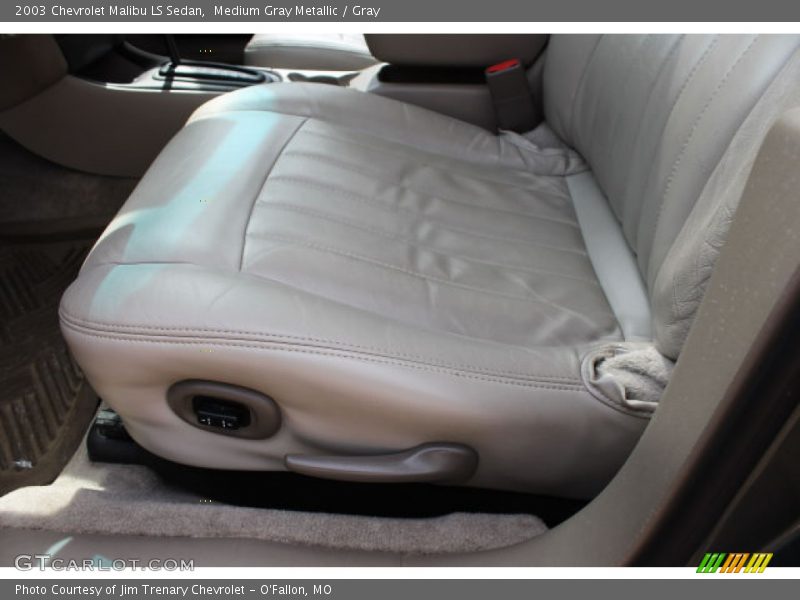 Medium Gray Metallic / Gray 2003 Chevrolet Malibu LS Sedan