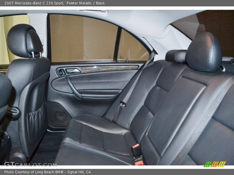Pewter Metallic / Black 2007 Mercedes-Benz C 230 Sport