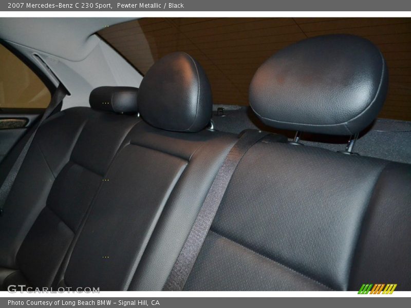 Pewter Metallic / Black 2007 Mercedes-Benz C 230 Sport