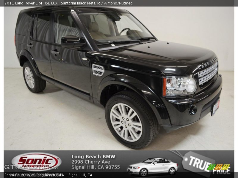 Santorini Black Metallic / Almond/Nutmeg 2011 Land Rover LR4 HSE LUX