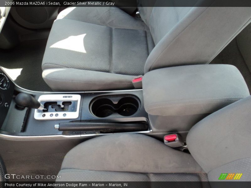 Glacier Silver Metallic / Gray 2006 Mazda MAZDA6 i Sedan