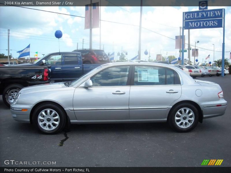 Diamond Silver / Gray 2004 Kia Amanti