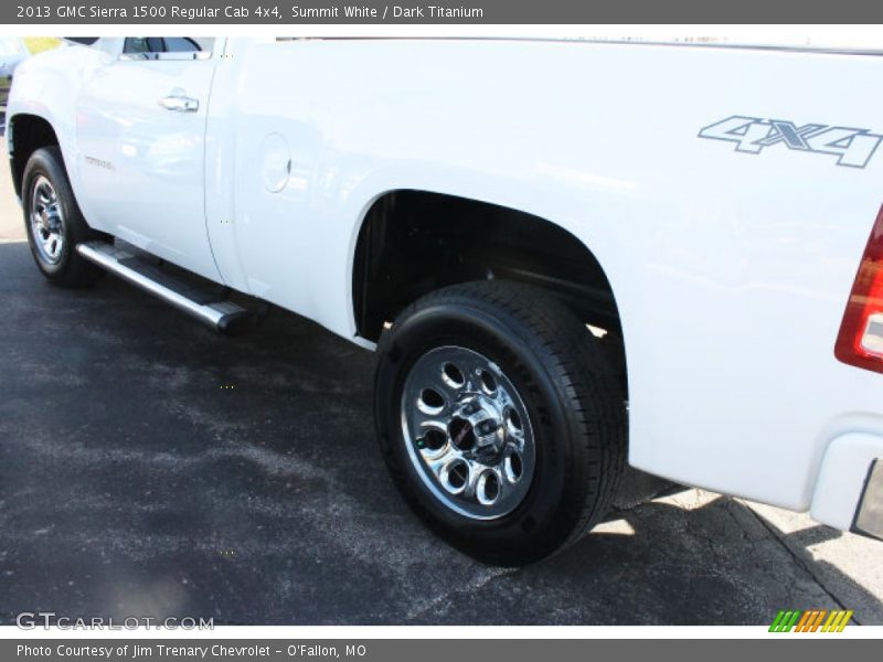 Summit White / Dark Titanium 2013 GMC Sierra 1500 Regular Cab 4x4