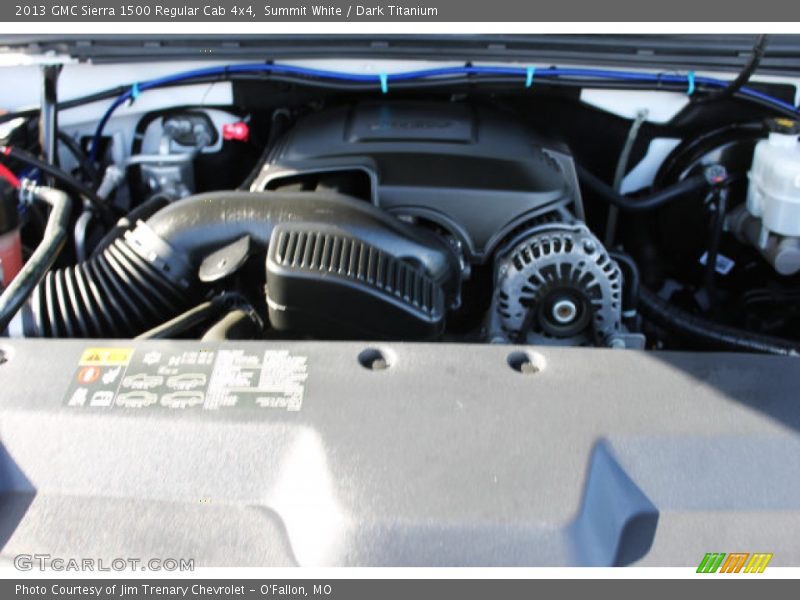 Summit White / Dark Titanium 2013 GMC Sierra 1500 Regular Cab 4x4