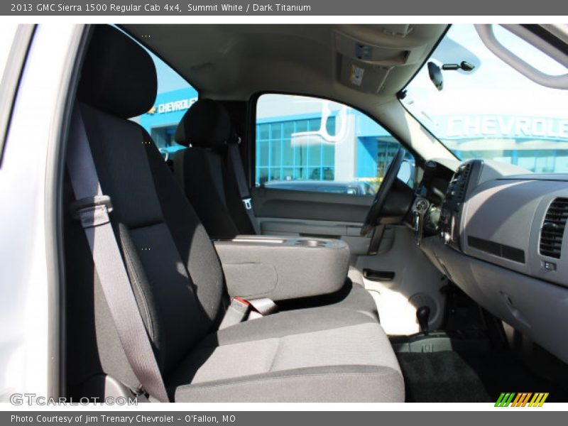 Summit White / Dark Titanium 2013 GMC Sierra 1500 Regular Cab 4x4